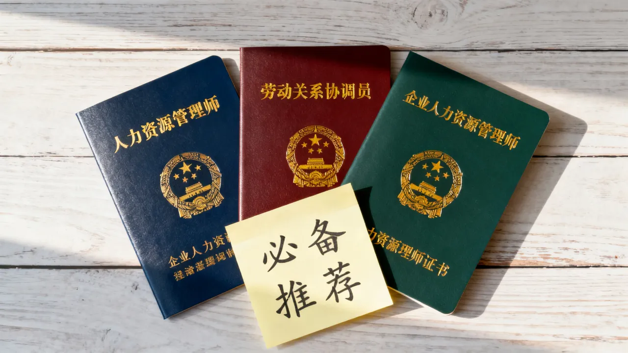做人事需要什么证?人事上岗必备证书有哪些?