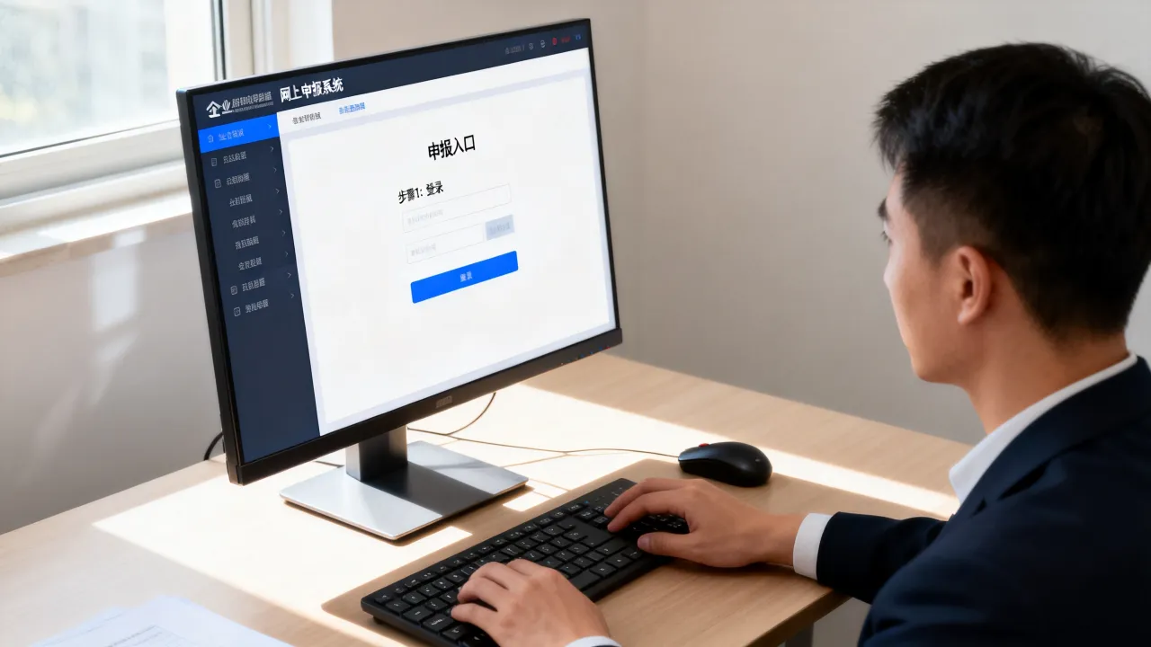 企业如何网上申报系统？，网上申报系统入口在哪里？