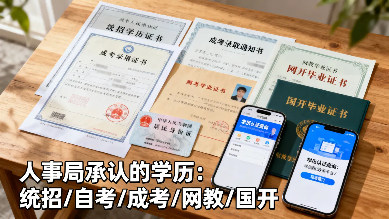 人事局承认的学历有哪些?学历认证怎么查询?-图2 人事局承认的学历有哪些?学历认证怎么查询?-图2