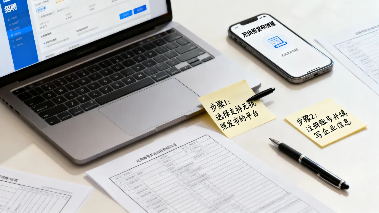 没有营业执照怎么发布招聘信息,招聘平台无执照发布流程-图3 没有营业执照怎么发布招聘信息,招聘平台无执照发布流程-图3