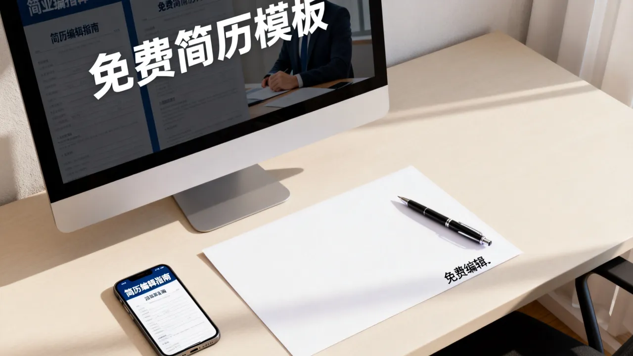 怎么免费编辑简历，免费简历模板哪个网站好用