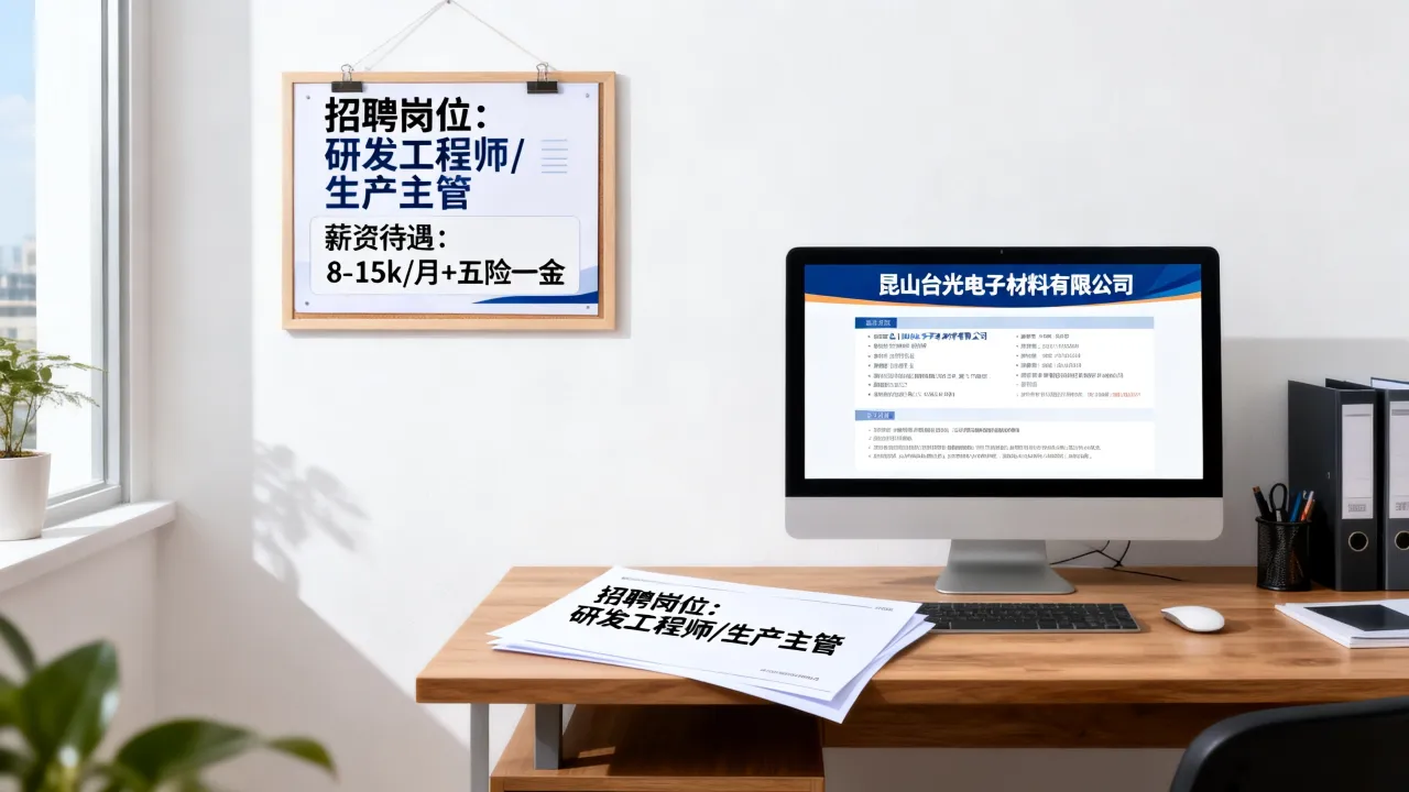 昆山台光电子材料有限公司招聘,工资待遇怎么样?
