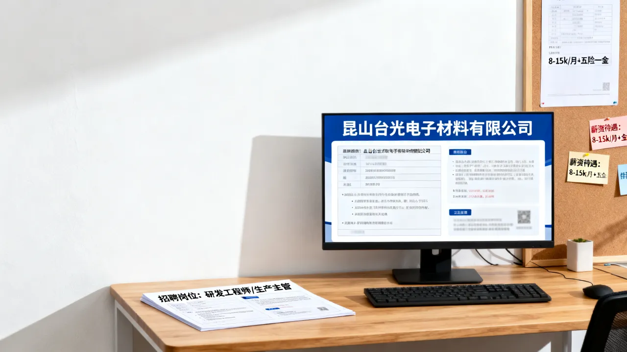 昆山台光电子材料有限公司招聘,工资待遇怎么样?-图2 昆山台光电子材料有限公司招聘,工资待遇怎么样?-图2