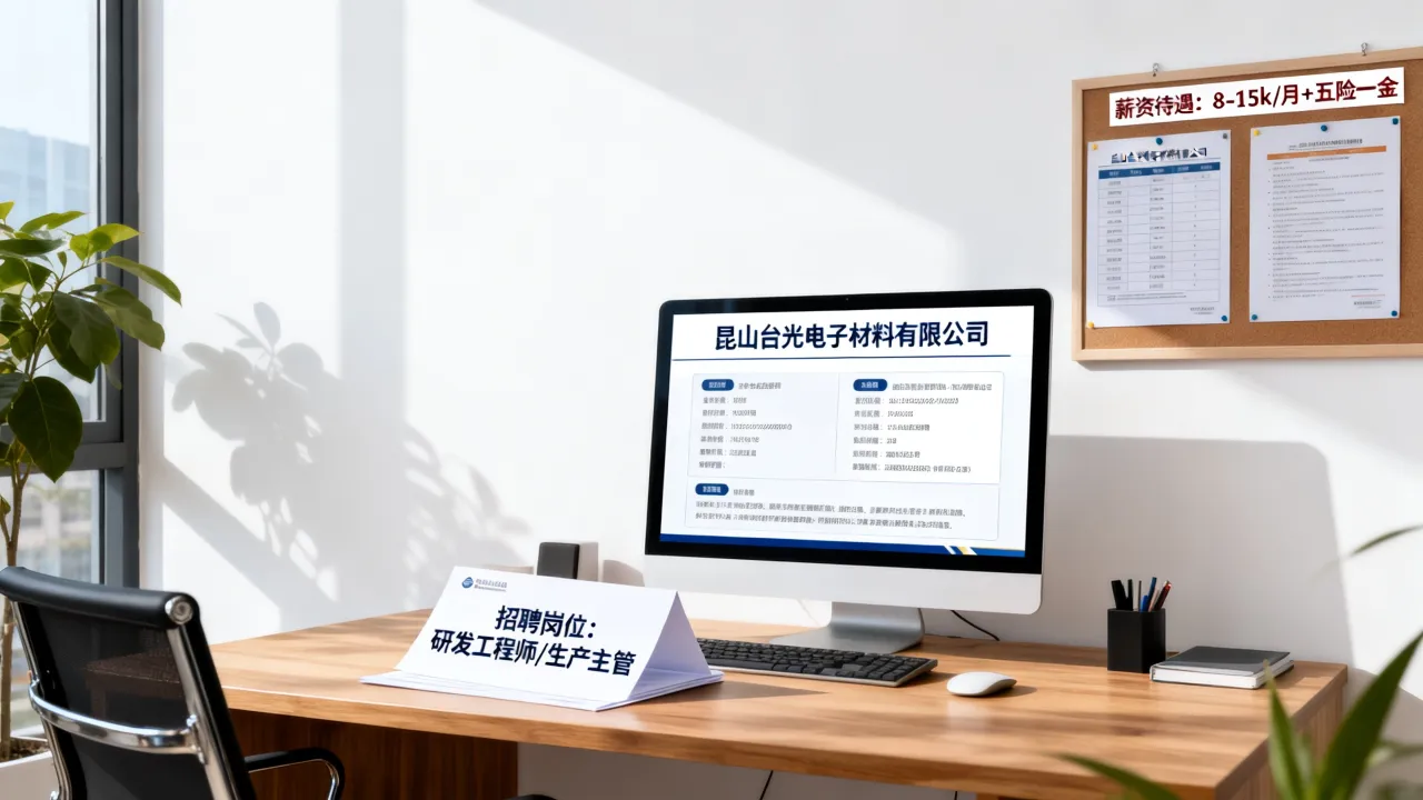昆山台光电子材料有限公司招聘,工资待遇怎么样?-图3 昆山台光电子材料有限公司招聘,工资待遇怎么样?-图3