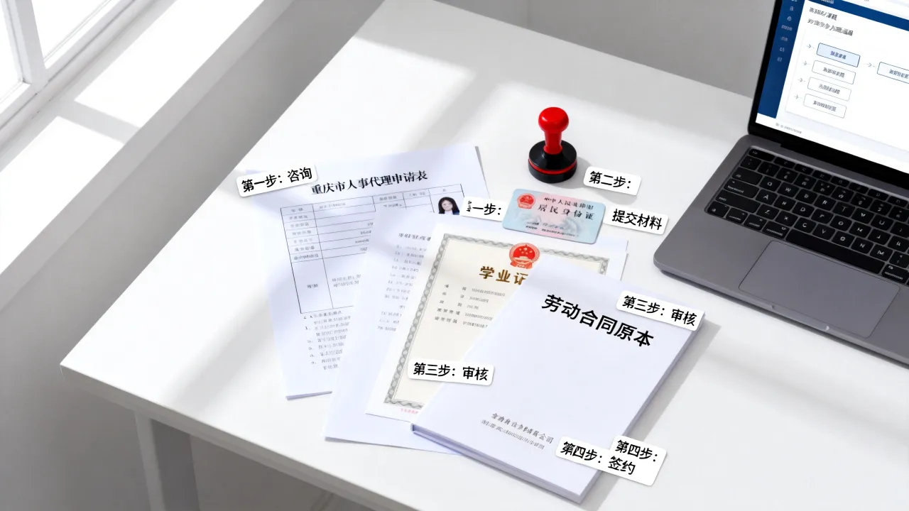重庆市人事代理怎么办?人事代理办理流程及条件-图2 重庆市人事代理怎么办?人事代理办理流程及条件-图2