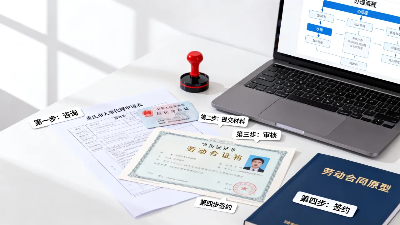 重庆市人事代理怎么办?人事代理办理流程及条件-图3 重庆市人事代理怎么办?人事代理办理流程及条件-图3