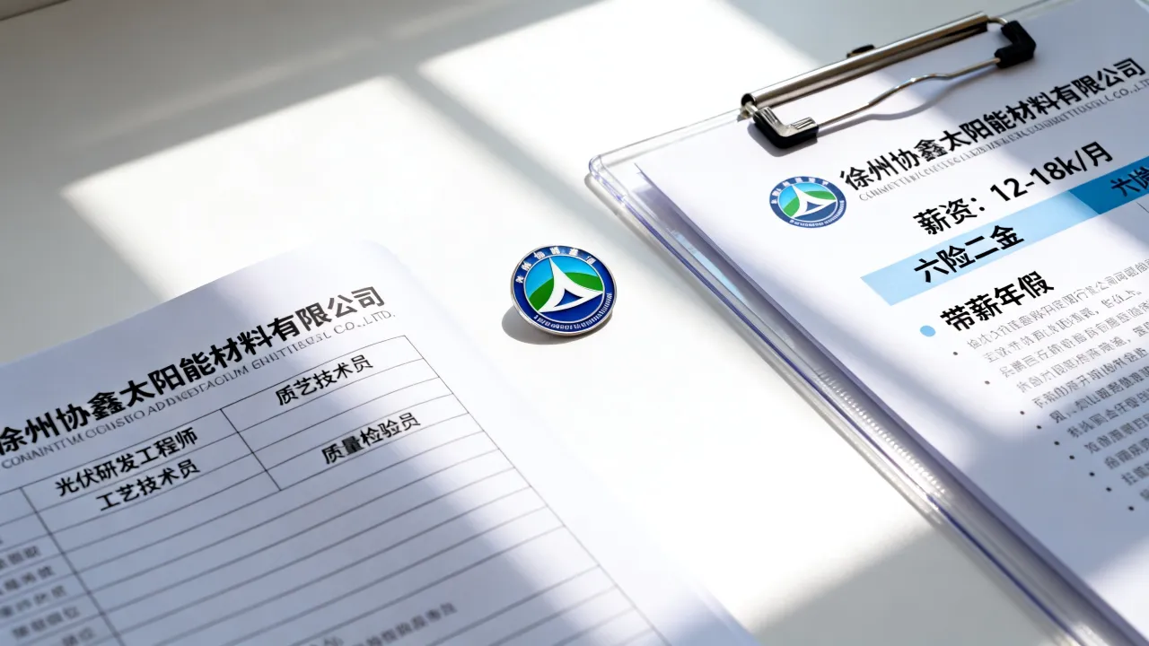 徐州协鑫太阳能材料有限公司招聘有哪些职位,薪资待遇如何?