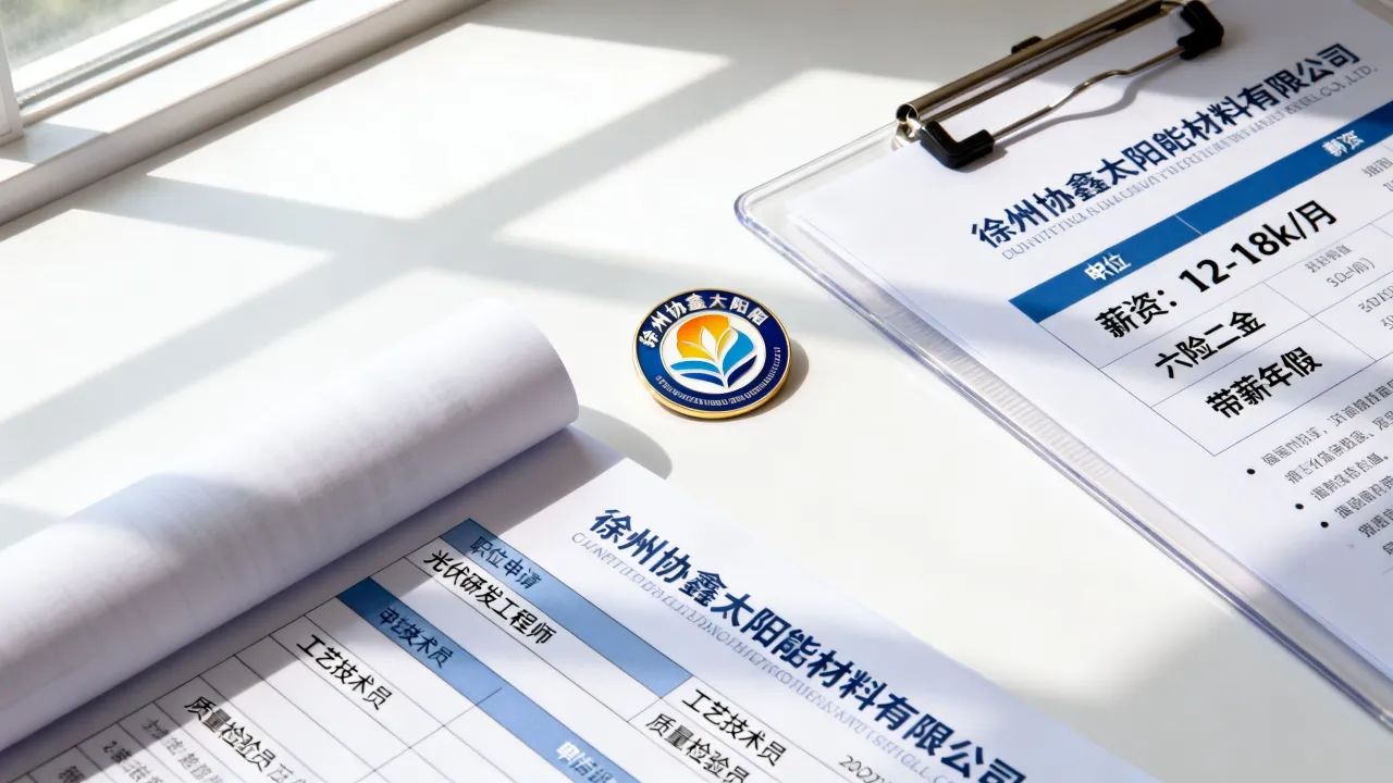 徐州协鑫太阳能材料有限公司招聘有哪些职位,薪资待遇如何?-图2 徐州协鑫太阳能材料有限公司招聘有哪些职位,薪资待遇如何?-图2