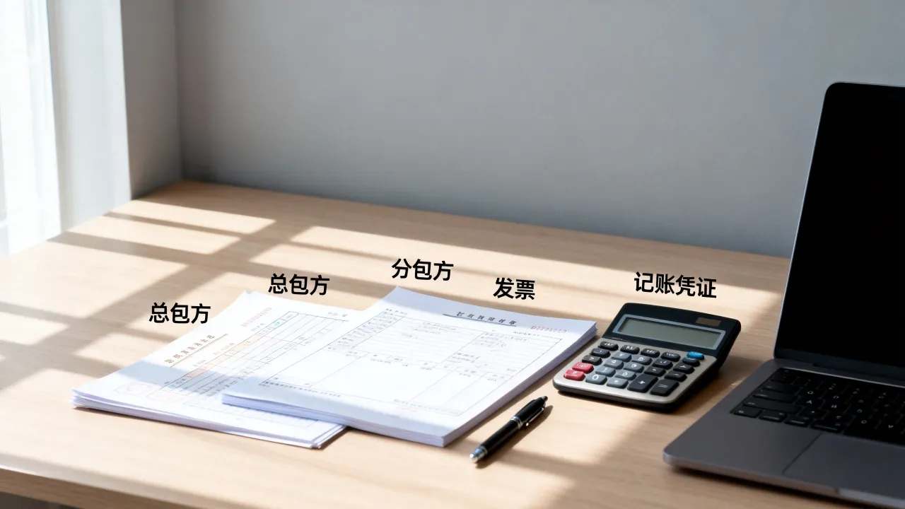 总包分包如何开票,分包方开票给总包方怎么做账?-图3 总包分包如何开票,分包方开票给总包方怎么做账?-图3