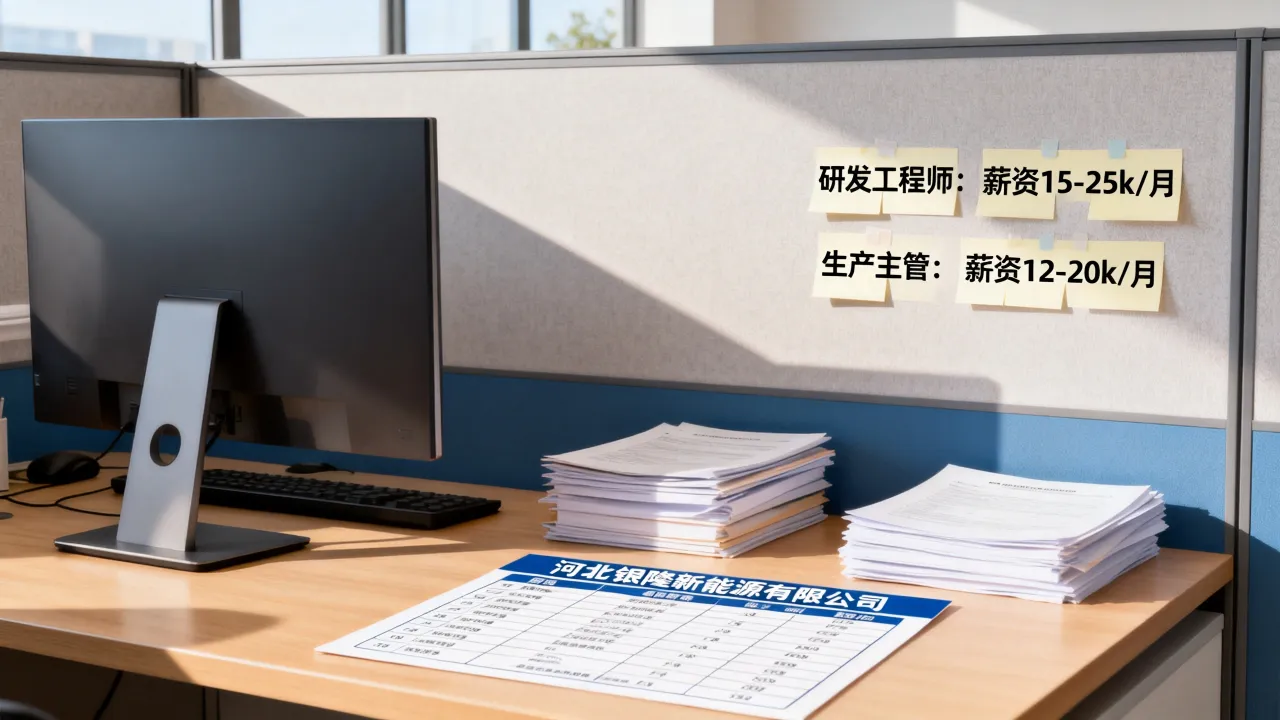 河北银隆新能源有限公司最新招聘有哪些岗位?,薪资待遇怎么样?-图2 河北银隆新能源有限公司最新招聘有哪些岗位?,薪资待遇怎么样?-图2