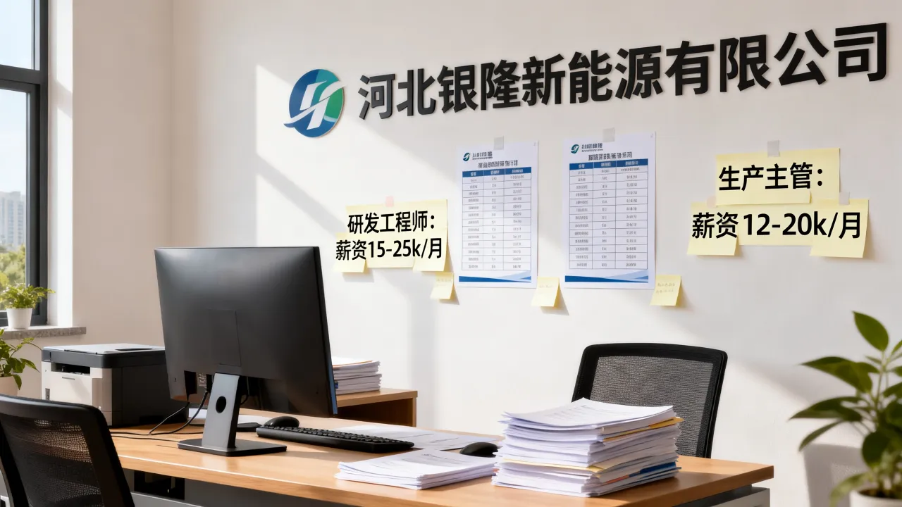 河北银隆新能源有限公司最新招聘有哪些岗位?,薪资待遇怎么样?-图3 河北银隆新能源有限公司最新招聘有哪些岗位?,薪资待遇怎么样?-图3
