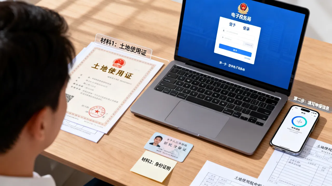土地使用税如何申报，网上申报流程和所需材料有哪些？-图3