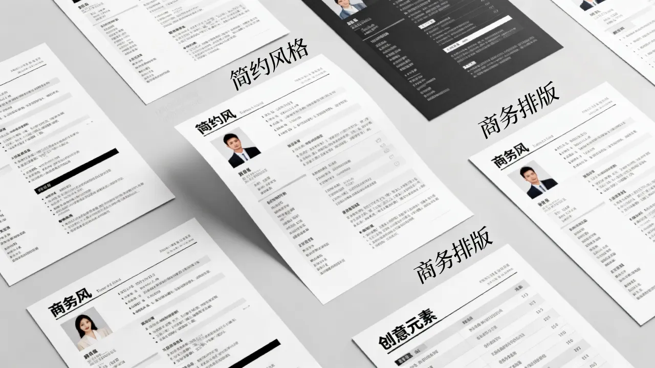简历模板怎么挑选,简历模板挑选技巧有哪些?-图3 简历模板怎么挑选,简历模板挑选技巧有哪些?-图3