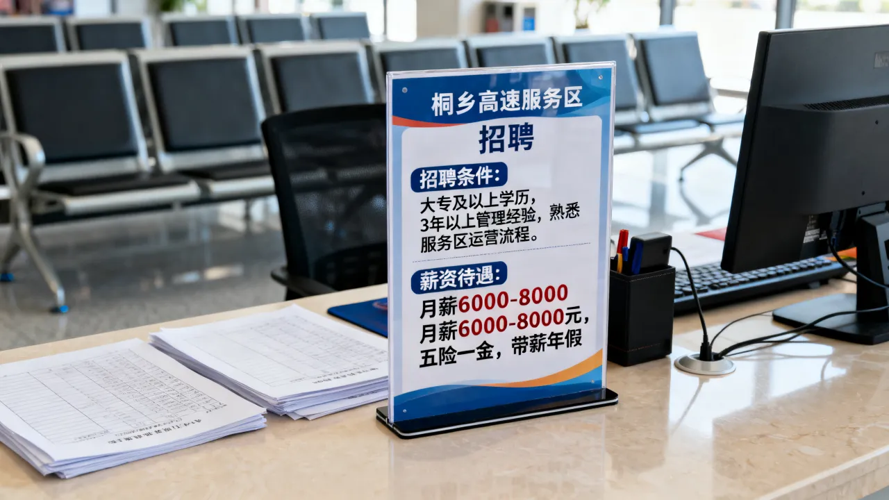 桐乡高速服务区招聘管理人员条件如何?薪资待遇怎样?