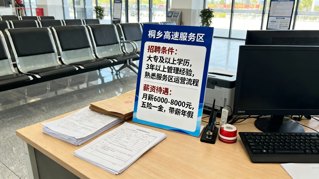 桐乡高速服务区招聘管理人员条件如何?薪资待遇怎样?-图2 桐乡高速服务区招聘管理人员条件如何?薪资待遇怎样?-图2