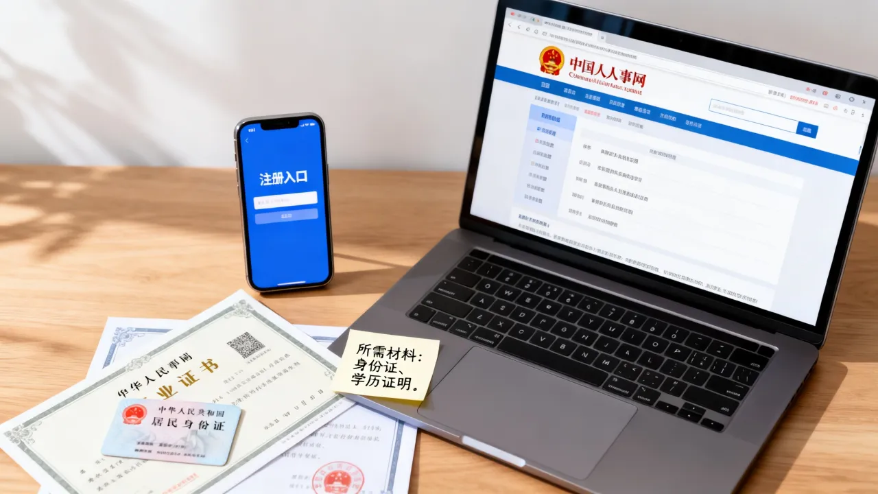 中国人事网注册入口在哪里?个人注册需要什么材料?-图3 中国人事网注册入口在哪里?个人注册需要什么材料?-图3