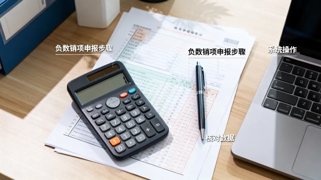 销项为负数如何申报,负数销项税额申报要注意什么-图3 销项为负数如何申报,负数销项税额申报要注意什么-图3