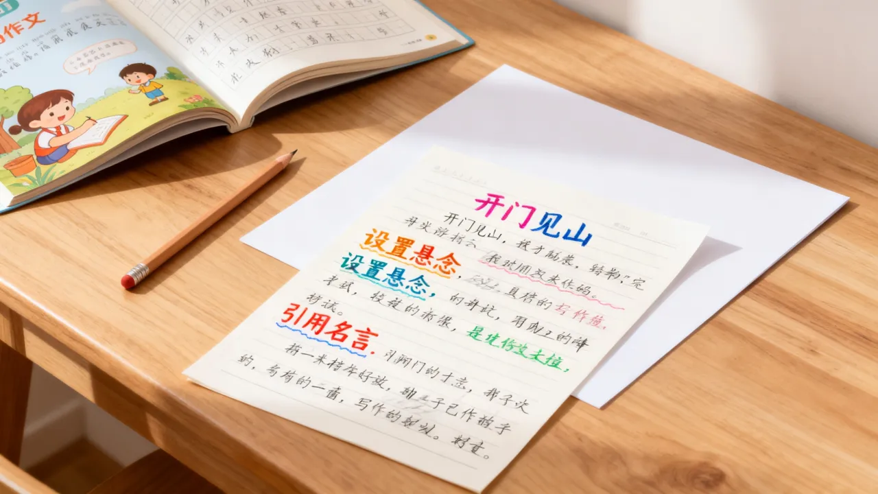 童心作文怎么开头，有哪些简单实用的开头写作技巧？