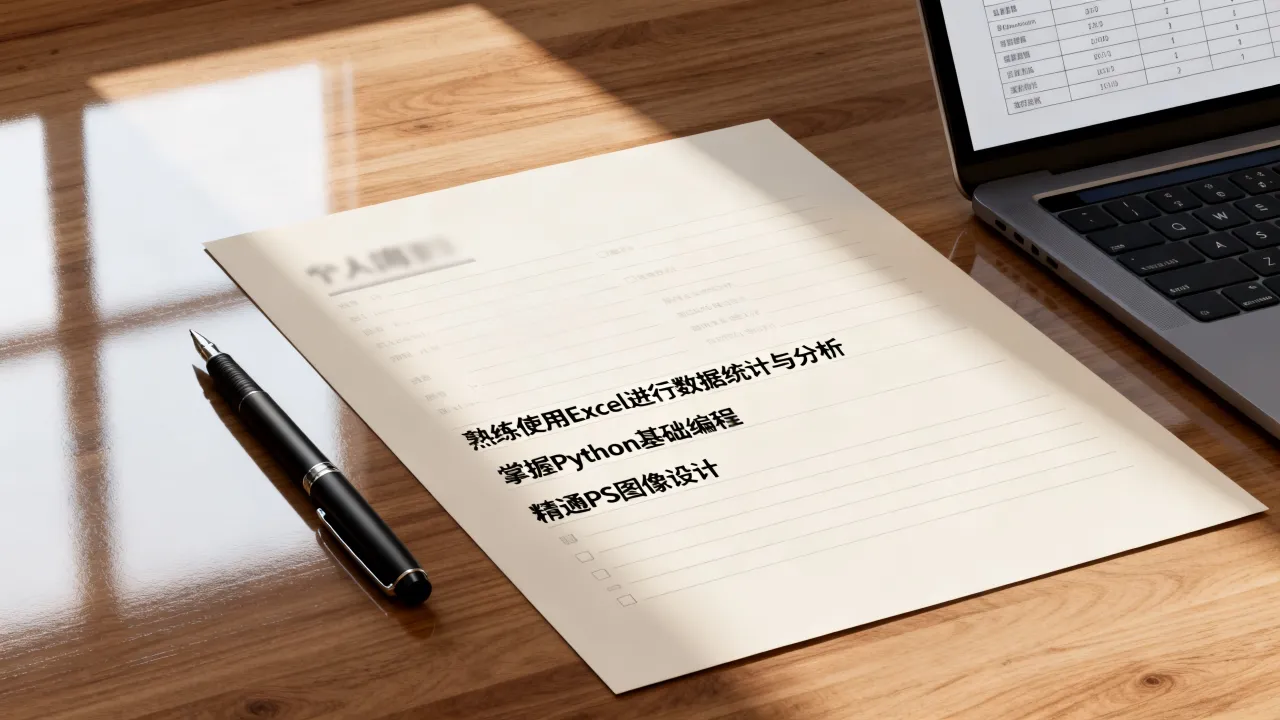 熟练技能怎么写?个人简历中熟练技能怎么填写
