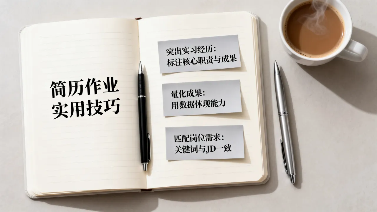 简历作业怎么写才能突出个人亮点,有哪些实用技巧可以学习