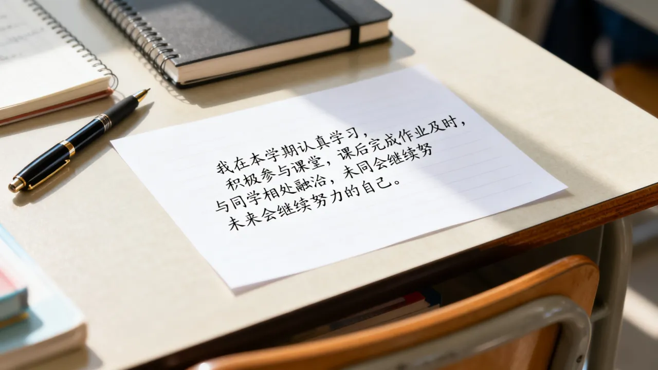 个人总评怎么写?学生自我评价简短范文