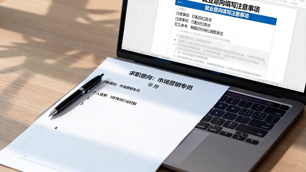 简历就业意向怎么填，简历就业意向填写范文与注意事项有哪些？