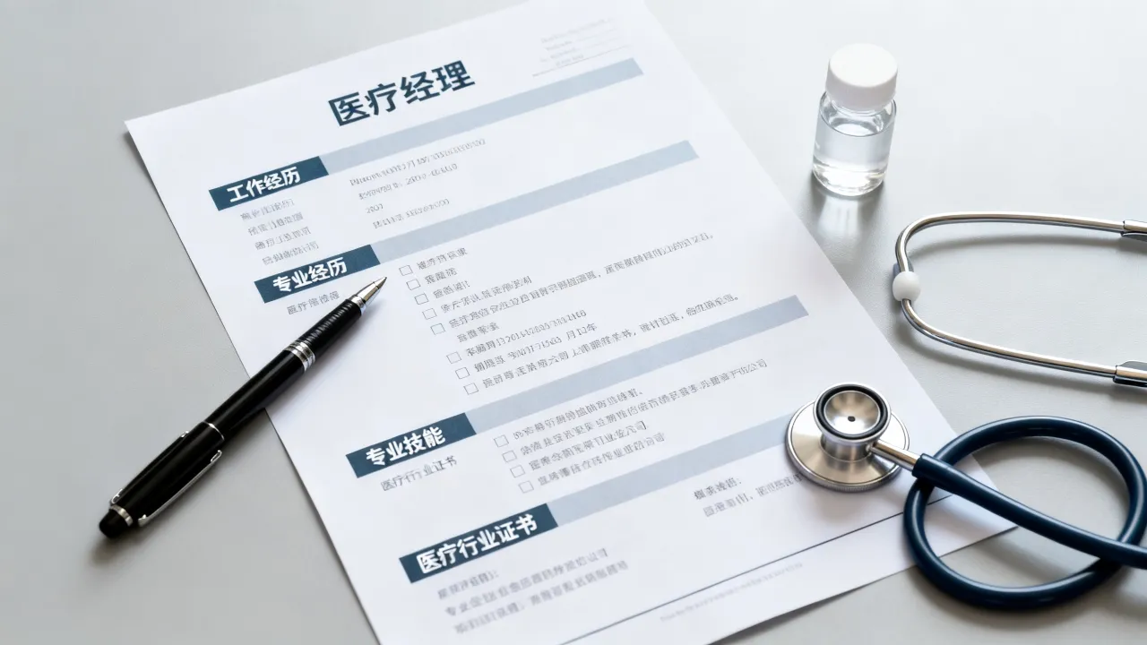 医疗经理简历怎么写，哪些内容是医疗行业招聘经理最看重的？-图3