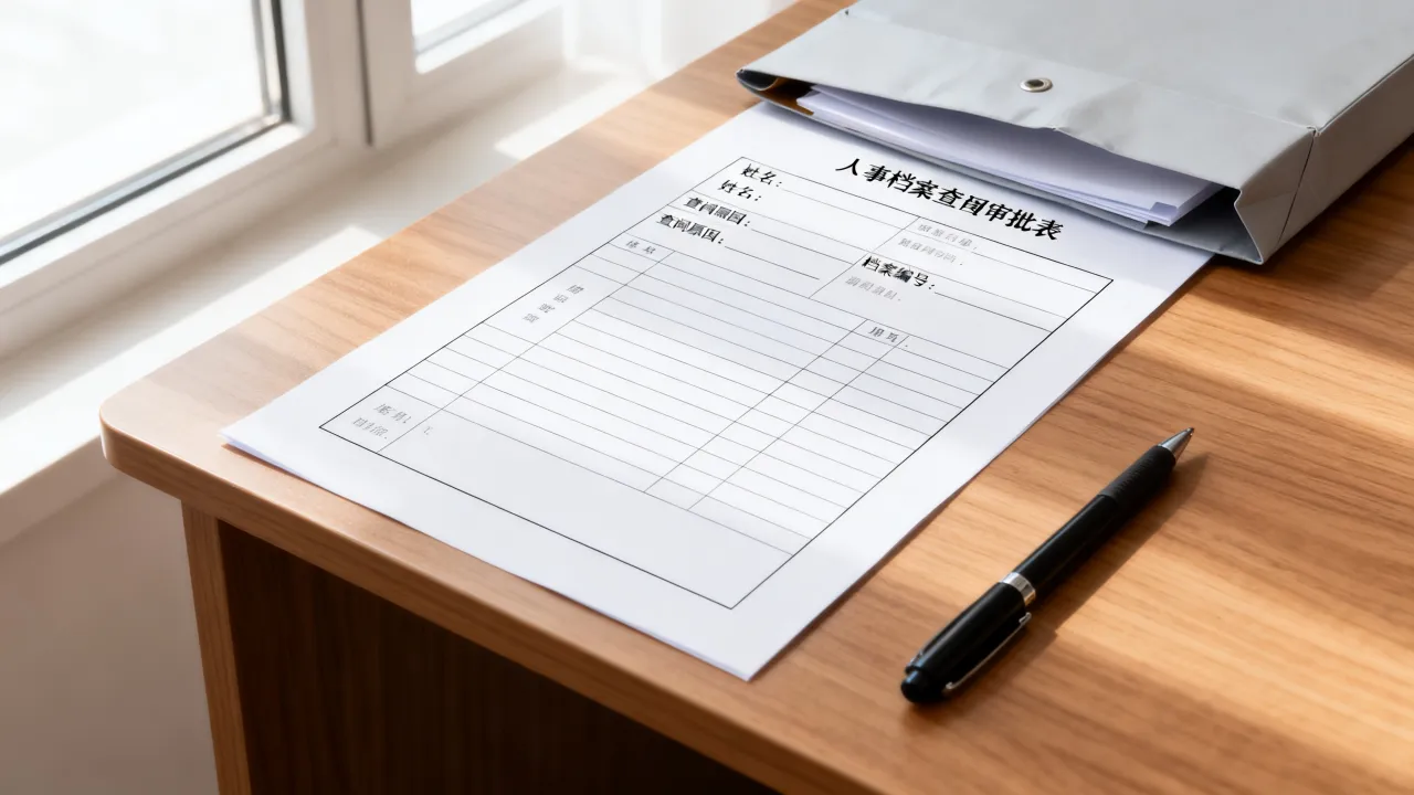 查阅人事档案审批表怎么填?人事档案查阅审批表模板在哪下载-图3 查阅人事档案审批表怎么填?人事档案查阅审批表模板在哪下载-图3