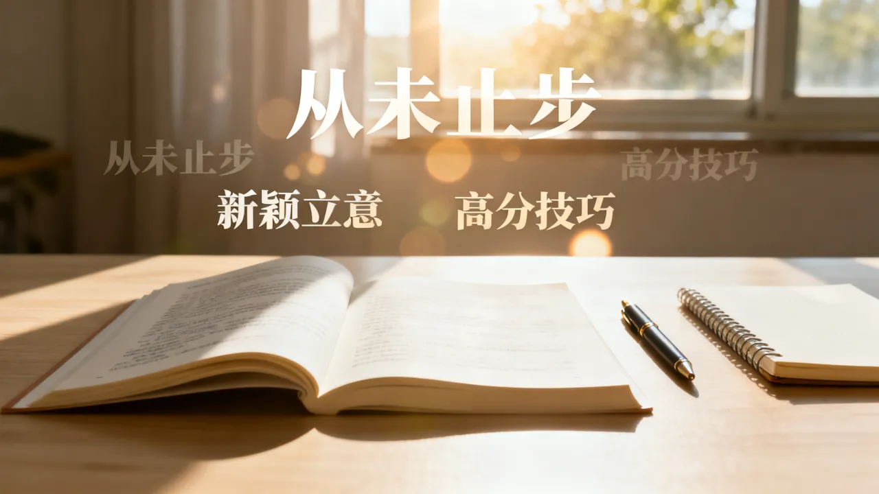 从未止步作文怎么理解,怎样写出新颖立意拿高分?-图2 从未止步作文怎么理解,怎样写出新颖立意拿高分?-图2