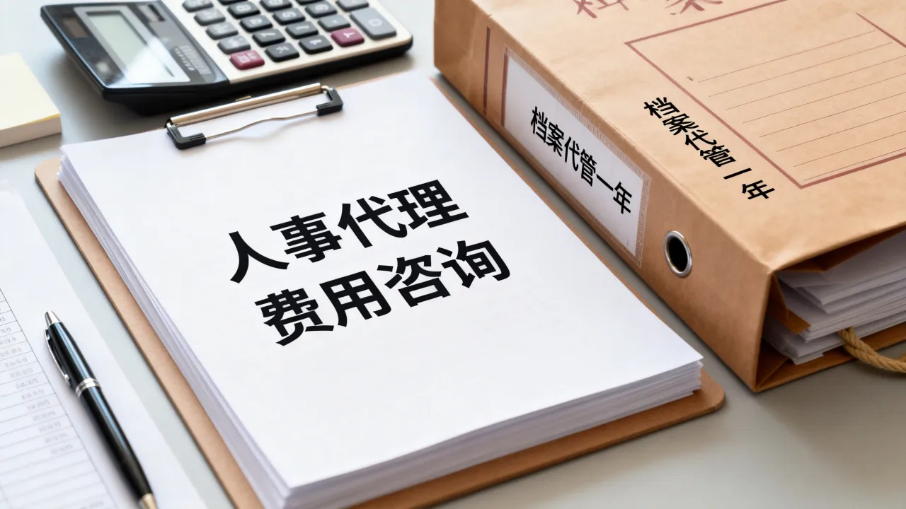 办理人事代理多少钱,代管档案一年费用是多少