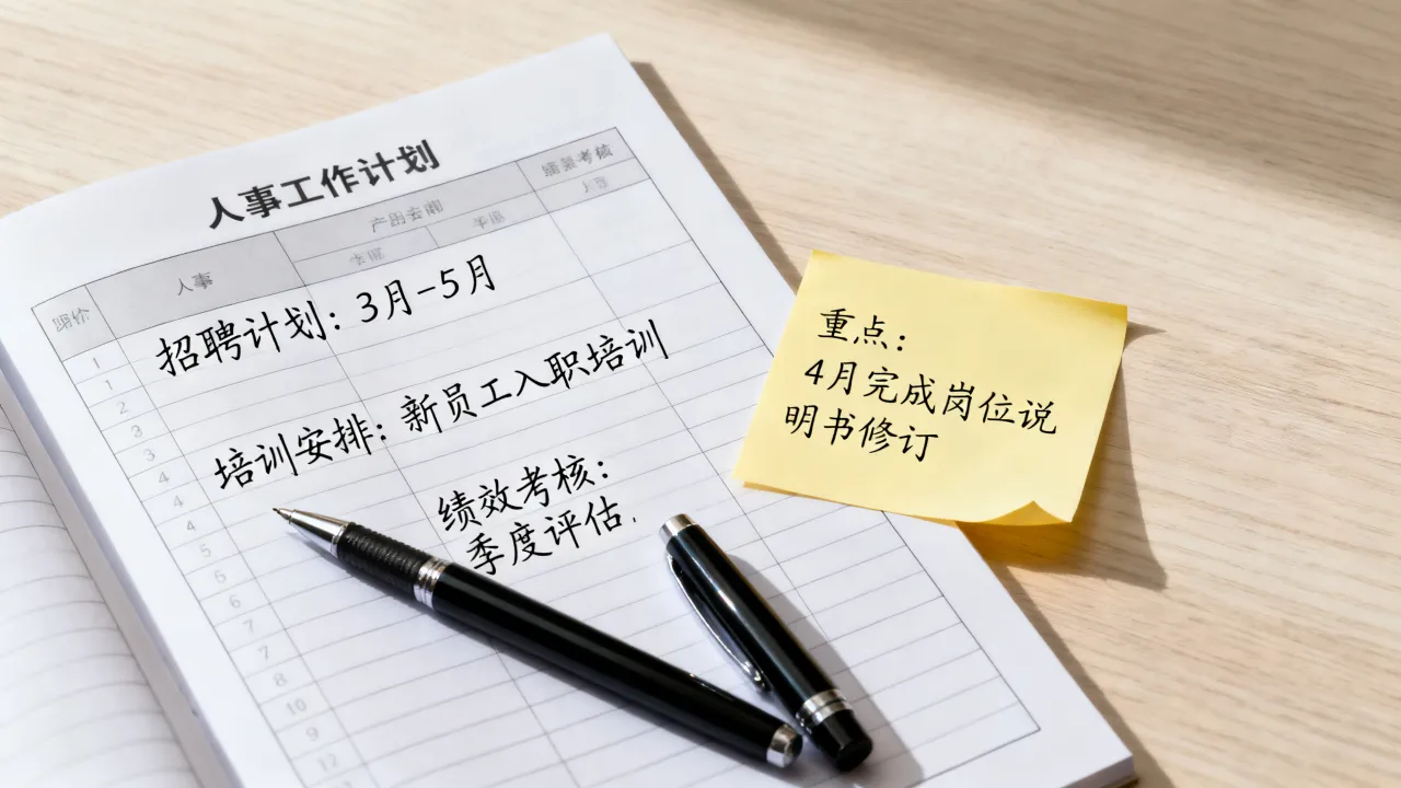 人事工作计划表怎么写?人事工作计划表模板大全-图2 人事工作计划表怎么写?人事工作计划表模板大全-图2