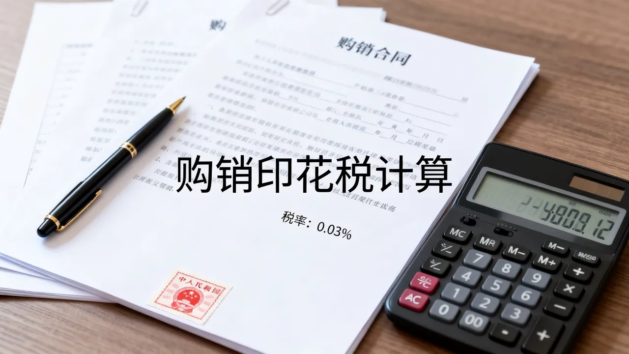 购销印花税如何计算,购销合同印花税税率是多少