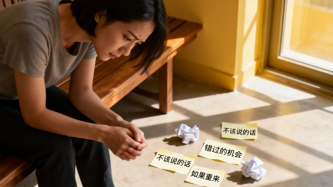 那一刻我真后悔了吗，是什么让你感到后悔不已？