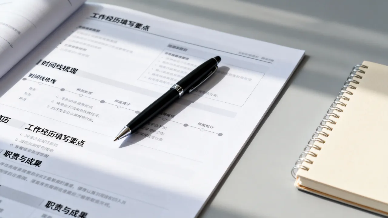 个人简历工作经历怎么填，其间工作经历怎么写？-图1