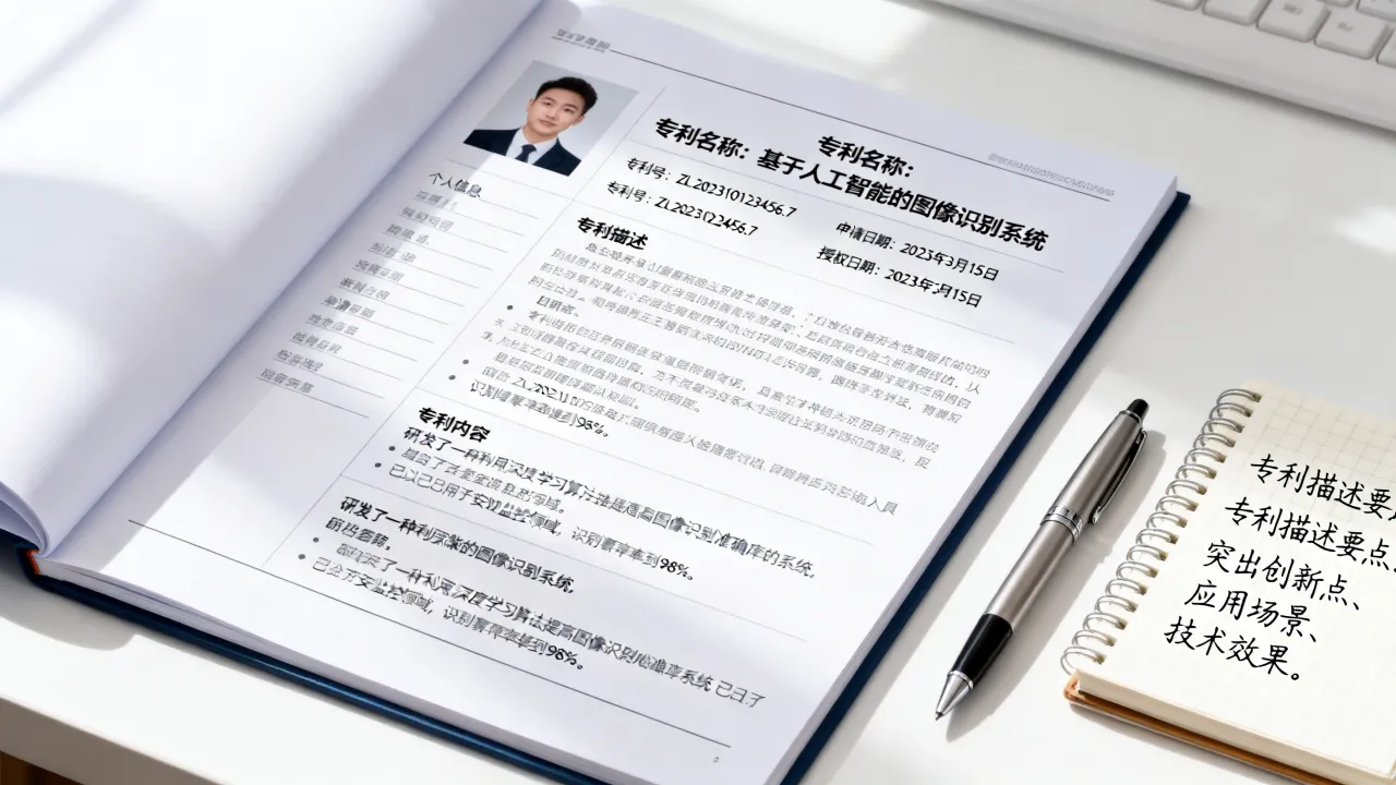 简历里怎么写专利,个人简历中专利描述怎么写好?-图1 简历里怎么写专利,个人简历中专利描述怎么写好?-图1