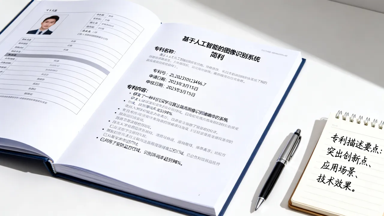 简历里怎么写专利,个人简历中专利描述怎么写好?-图3 简历里怎么写专利,个人简历中专利描述怎么写好?-图3