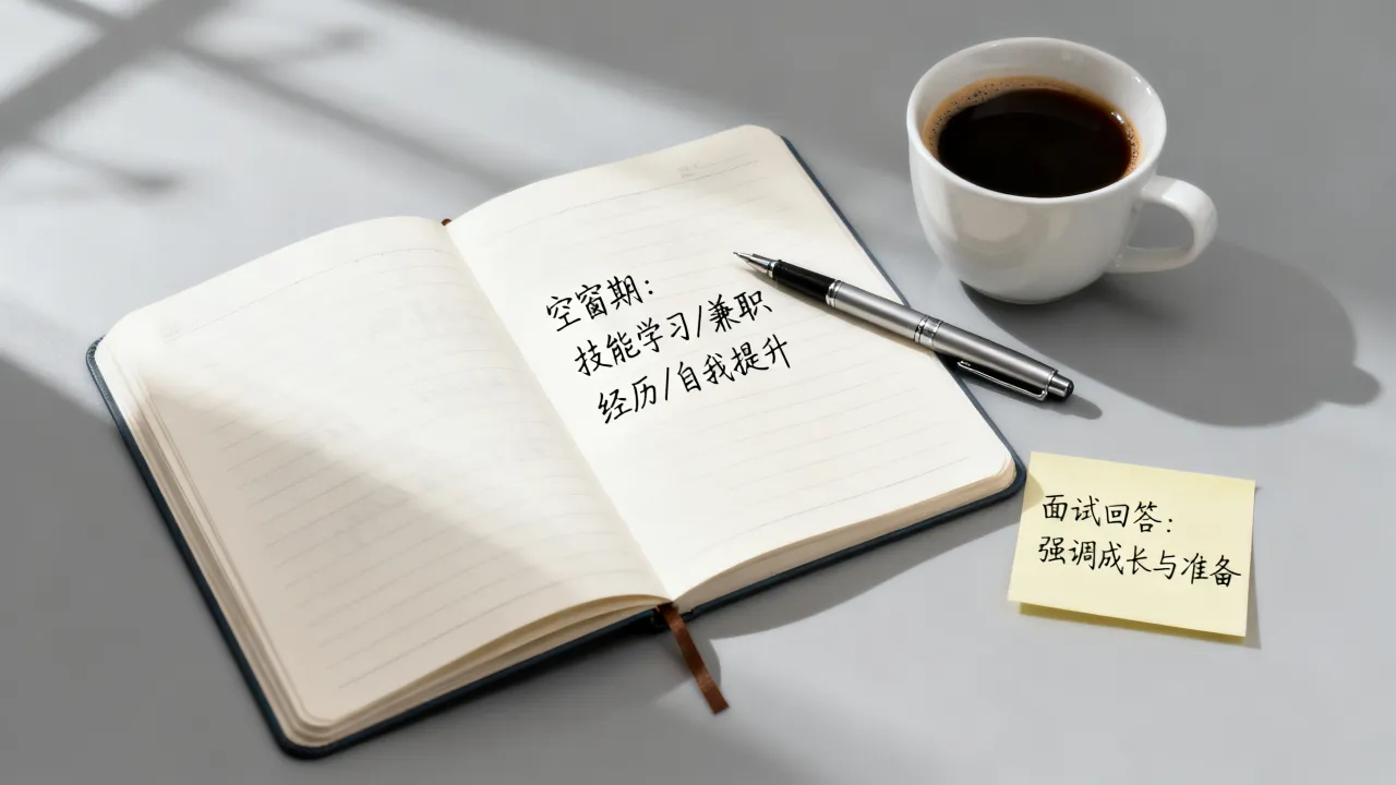 简历空白期怎么处理，面试被问空窗期怎么回答-图1