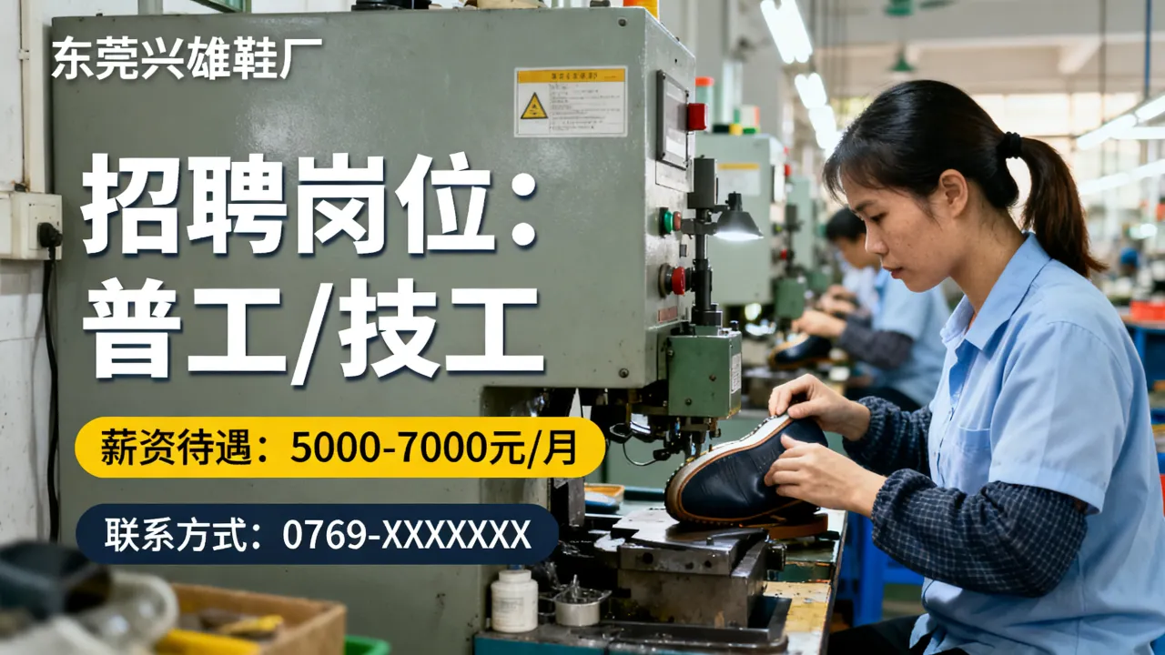 东莞兴雄鞋厂招聘吗，东莞兴雄鞋厂招聘最新信息工资待遇怎么样？