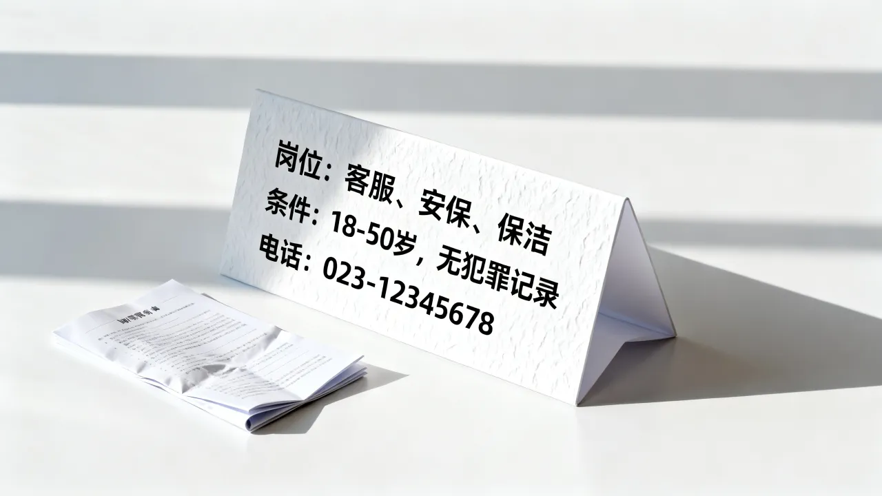 长寿物业招聘有哪些岗位？长寿物业招聘条件及报名电话是什么？