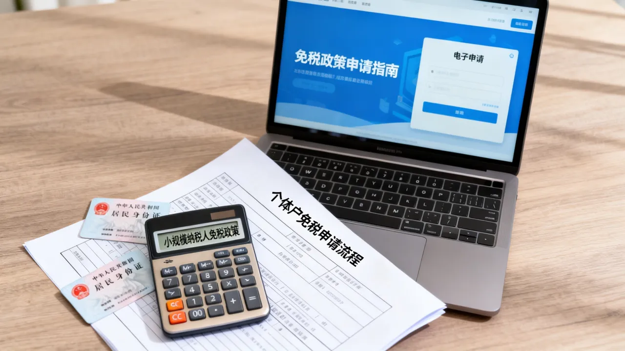 个体户如何申请免税,小规模纳税人免税政策怎么申请?