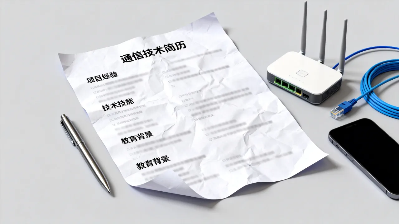 通信技术简历怎么写?项目经验如何突出?-图1 通信技术简历怎么写?项目经验如何突出?-图1