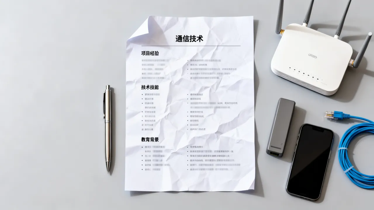 通信技术简历怎么写?项目经验如何突出?-图3 通信技术简历怎么写?项目经验如何突出?-图3