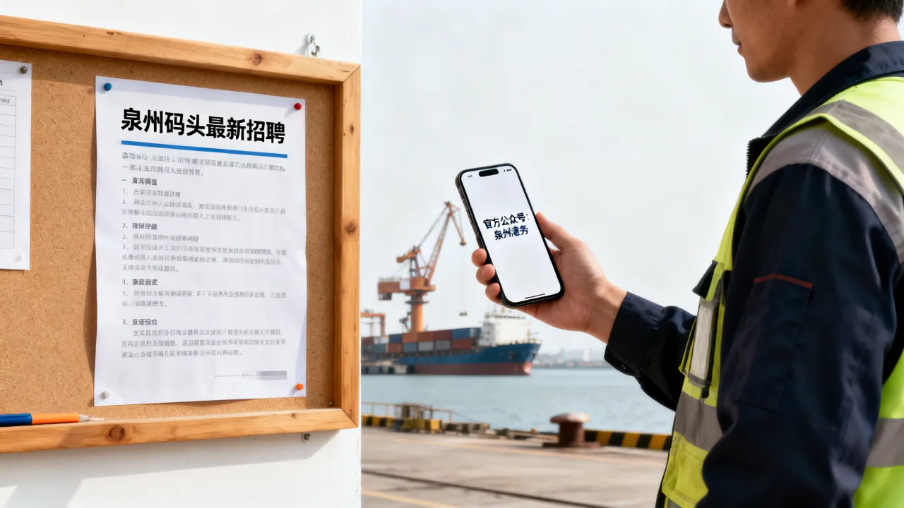 泉州码头最新招聘信息在哪里找,怎么辨别真假?-图1 泉州码头最新招聘信息在哪里找,怎么辨别真假?-图1