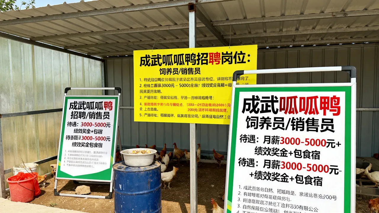 成武呱呱鸭招聘信息,成武呱呱鸭待遇怎么样?-图2 成武呱呱鸭招聘信息,成武呱呱鸭待遇怎么样?-图2