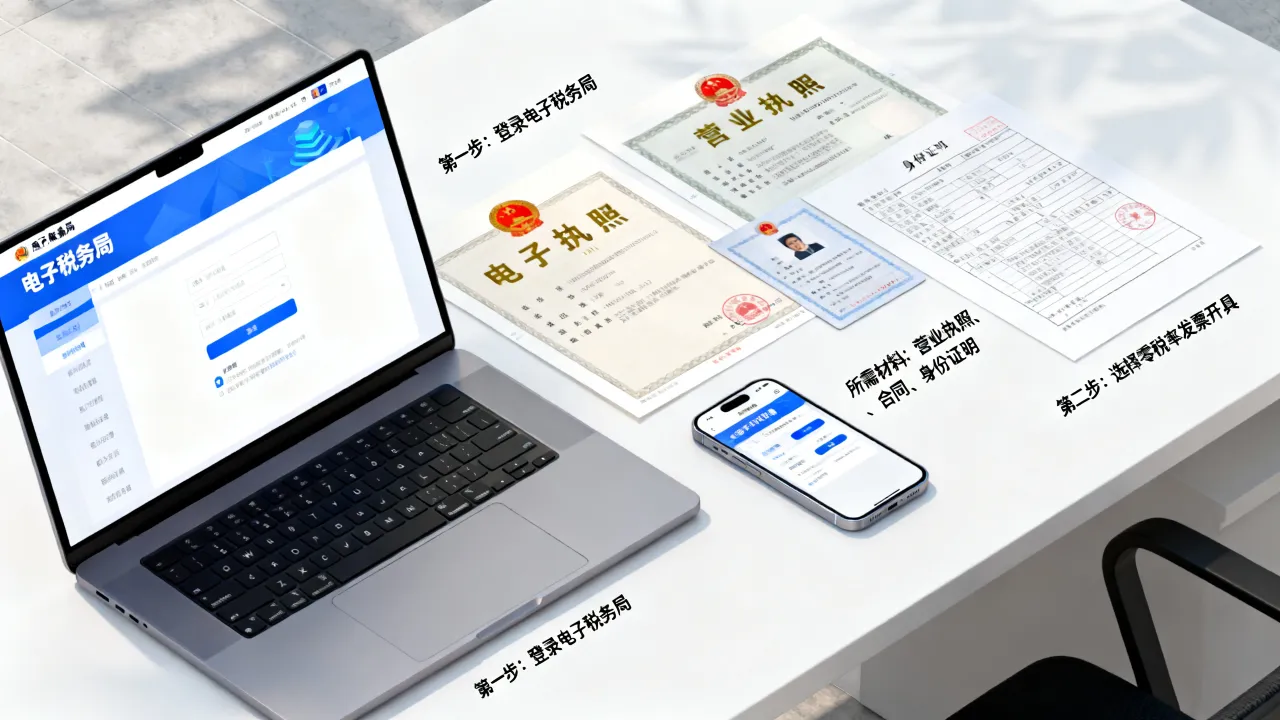 如何开具零税率发票,网上办理流程及所需材料有哪些?-图3 如何开具零税率发票,网上办理流程及所需材料有哪些?-图3