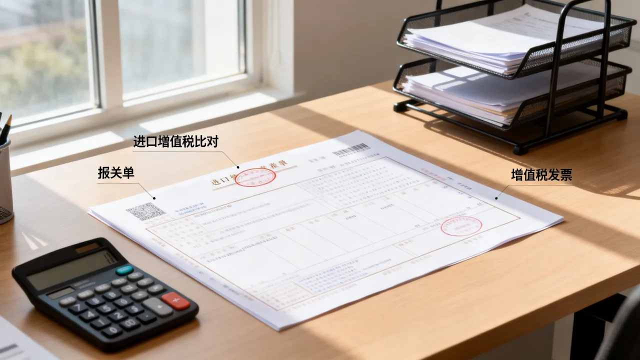 进口增值税如何比对，报关单与增值税发票比对异常怎么办？
