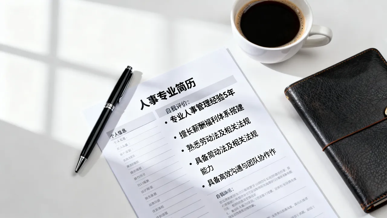 现人事专业怎么写，人事专业简历自我评价怎么写最吃香