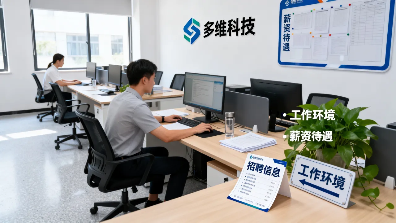 多维科技招聘靠谱吗,薪资待遇和工作环境怎么样-图2 多维科技招聘靠谱吗,薪资待遇和工作环境怎么样-图2