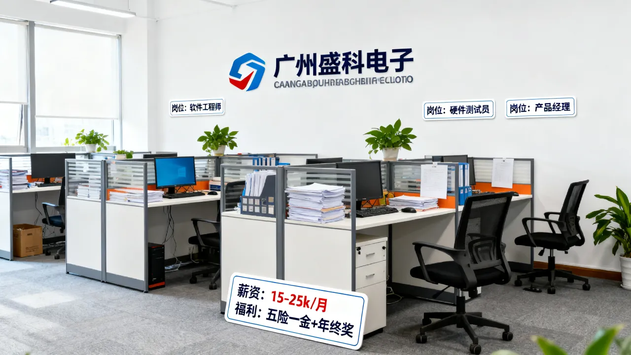 广州盛科电子招聘有哪些岗位?,盛科电子招聘工资待遇怎么样?-图1 广州盛科电子招聘有哪些岗位?,盛科电子招聘工资待遇怎么样?-图1