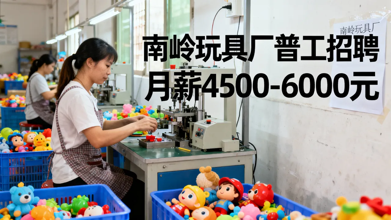 南岭玩具厂招聘信息靠谱吗，玩具厂招聘普工月薪多少？-图3